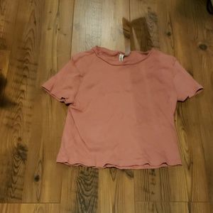 Pinkish kinda like a crop top